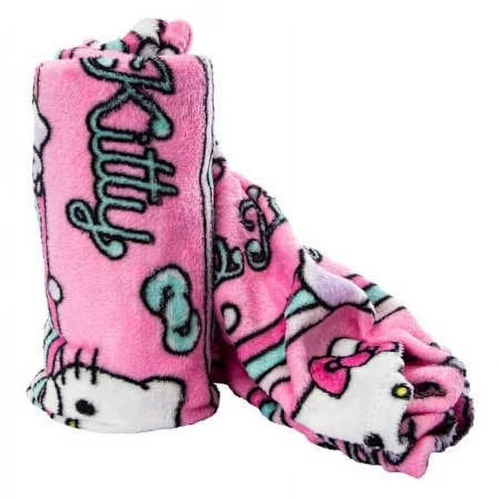 Sanrio Hello Kitty and Friends Silk Touch Throw Blanket 40"x 50" -100% Polyester